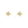 Tiffany & Co 1990's earrings in yellow gold and diamonds - 00pp thumbnail