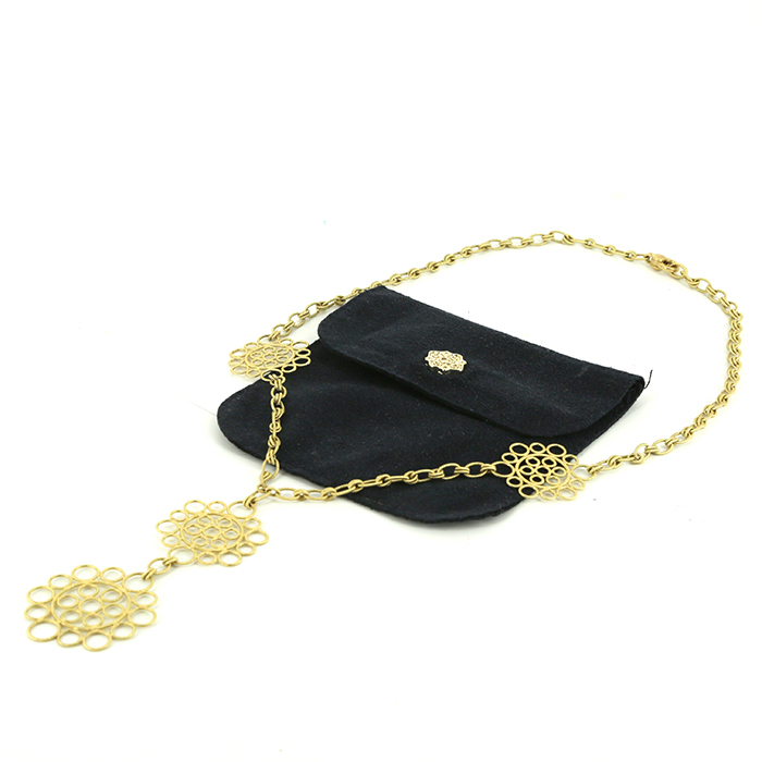 Collar Buccellati en oro amarillo - Detail D2