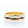 Boucheron Quatre medium model ring in 3 golds and PVD - 360 thumbnail