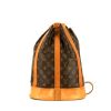 Louis Vuitton Randonnée backpack in brown monogram canvas and natural leather - 360 thumbnail