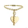 Fred bracelet in yellow gold - 00pp thumbnail