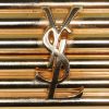 Bolso bandolera Saint Laurent Opyum Box en plexiglás dorado - Detail D3 thumbnail