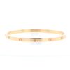 Cartier Love small model bracelet in pink gold - 360 thumbnail
