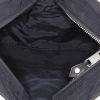 Hermes Acapulco clutch-belt in black canvas and black leather - Detail D2 thumbnail