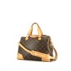 Borsa Louis Vuitton  Retiro in tela monogram marrone e pelle naturale - 00pp thumbnail