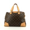 Borsa Louis Vuitton  Retiro in tela monogram marrone e pelle naturale - 360 thumbnail