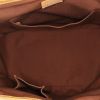 Louis Vuitton Batignolles small model handbag in brown monogram canvas and natural leather - Detail D2 thumbnail