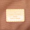 Bolso de mano Louis Vuitton Batignolles modelo pequeño en lona Monogram marrón y cuero natural - Detail D3 thumbnail