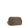 Louis Vuitton Batignolles small model handbag in brown monogram canvas and natural leather - Detail D4 thumbnail