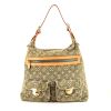 Louis Vuitton Baggy handbag in khaki monogram denim canvas and natural leather - 360 thumbnail