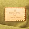 Borsa Louis Vuitton Baggy in tela denim monogram verde kaki e pelle naturale - Detail D3 thumbnail