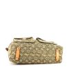 Louis Vuitton Baggy handbag in khaki monogram denim canvas and natural leather - Detail D4 thumbnail