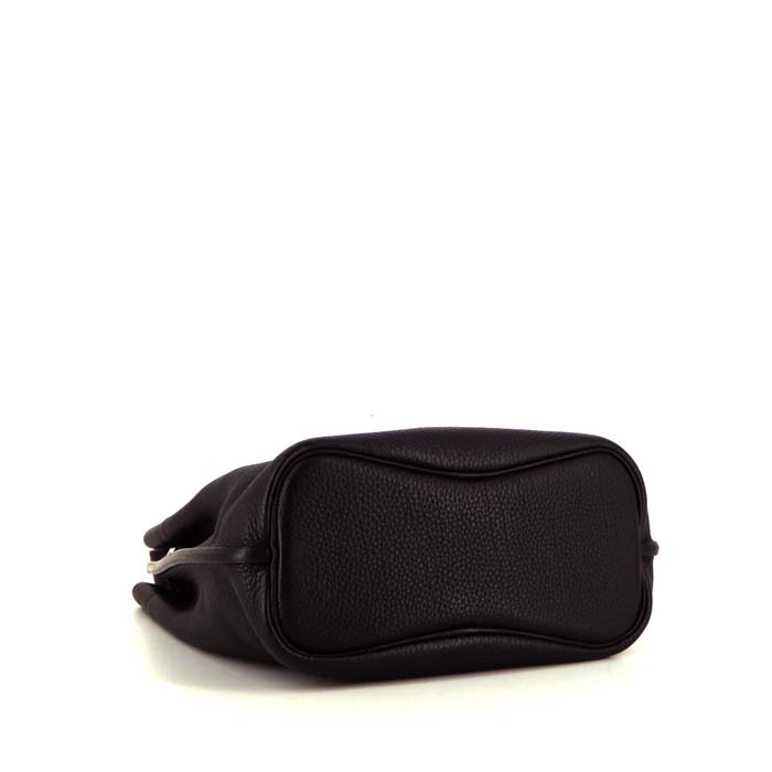 Hermès So Kelly bag in black togo leather - Detail D5