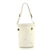 Hermes Mangeoire handbag in white Courchevel leather - 360 thumbnail