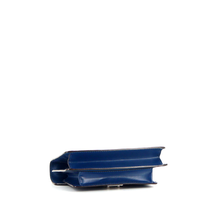Louis Vuitton Monceau shoulder bag in blue epi leather - Detail D5