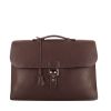 Hermès Sac à dépêches briefcase in brown togo leather - 360 thumbnail