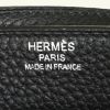 Borsa portadocumenti Hermès Sac à dépêches in pelle togo nera - Detail D3 thumbnail