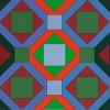 Victor Vasarely (1906-1997), Hommage to Bach - 1985 - Detail D1 thumbnail