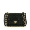 Chanel  Timeless Petit handbag  in black quilted leather - 360 thumbnail