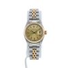 Montre Rolex Lady Oyster Perpetual en or et acier Ref :  6917 Vers  1973 - 360 thumbnail