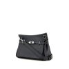 Hermès  Jypsiere shoulder bag  in dark blue Swift leather - 00pp thumbnail