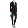 Borsa/pochette Hermès Kelly 20 cm in pelle Epsom verde - Detail D1 thumbnail