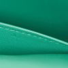Borsa/pochette Hermès Kelly 20 cm in pelle Epsom verde - Detail D5 thumbnail