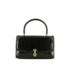 Hermès Chaîne D'ancre handbag in black crocodile - 360 thumbnail