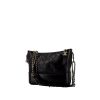 Chanel Gabrielle  medium model shoulder bag in black quilted leather - 00pp thumbnail