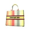 Dior Book Tote large model shopping bag in multicolor canvas - 00pp thumbnail