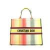 Shopping bag Dior Book Tote modello grande in tela multicolore - 360 thumbnail