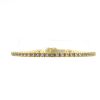 Cartier Lanière bracelet in yellow gold and diamonds - 360 thumbnail