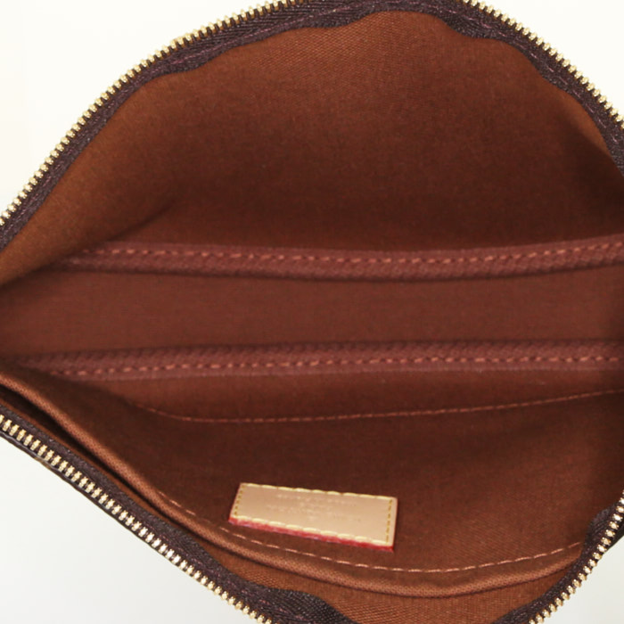 Sac/pochette Louis Vuitton  Multi-Pochette Accessoires en toile monogram marron - Detail D3