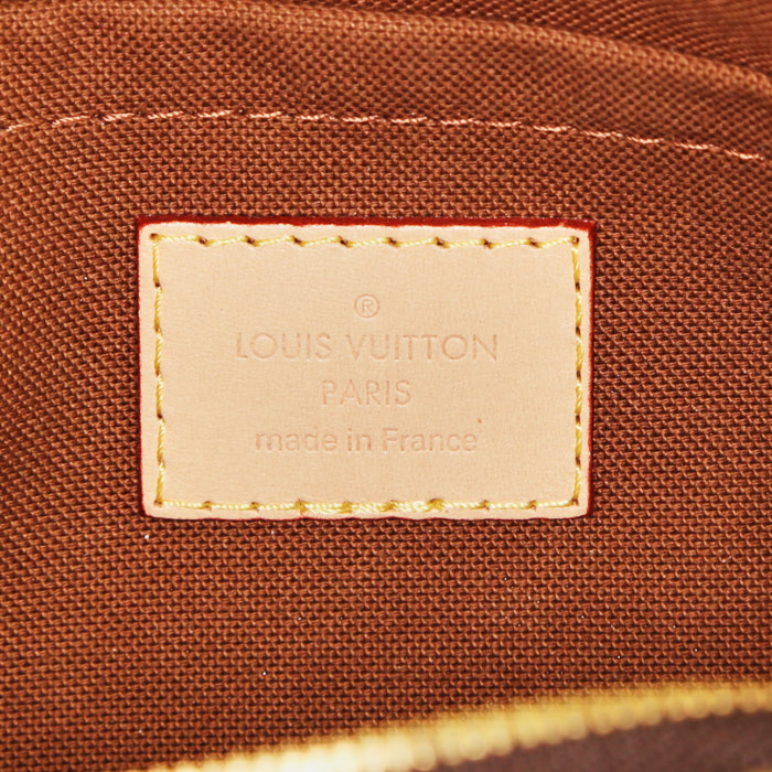 Louis Vuitton  Multi-Pochette Accessoires handbag/clutch  in brown monogram canvas - Detail D4