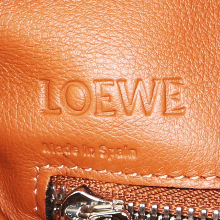 Borsa Loewe Amazona in pelle gold - Detail D4