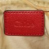Chloé Paraty handbag in red leather - Detail D4 thumbnail