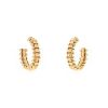 Cartier Clash De Cartier small model hoop earrings in pink gold - 00pp thumbnail