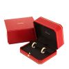 Cartier Clash De Cartier small model hoop earrings in pink gold - Detail D2 thumbnail