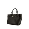 Mulberry Bayswater handbag in black grained leather - 00pp thumbnail