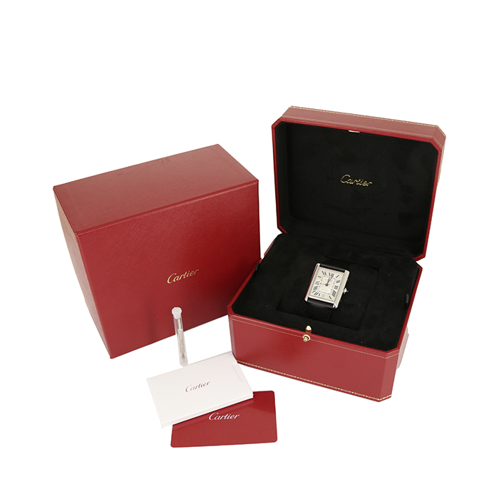 Reloj Cartier Tank Must de acero Ref :  4324 Circa  2021 - Detail D2