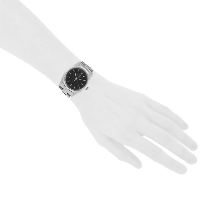 Rolex Air King watch in stainless steel Ref:  14000 Circa  1997 - Detail D1