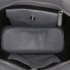 Dior Open Bar shopping bag in grey grained leather - Detail D2 thumbnail