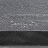 Dior Open Bar shopping bag in grey grained leather - Detail D3 thumbnail