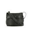 Loewe shoulder bag in black grained leather - 360 thumbnail