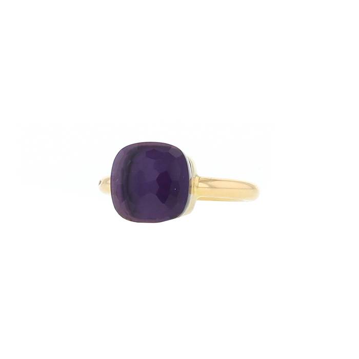 Pomellato Classic Nudo ring in pink gold and amethyst - 00pp