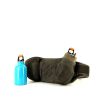 Louis Vuitton Editions Limitées clutch-belt in grey canvas with two water bottles - 00pp thumbnail
