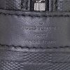 Louis Vuitton Porte documents Voyage briefcase in grey damier canvas and black leather - Detail D3 thumbnail
