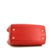 Bolso de mano Louis Vuitton Trocadéro en cuero Monogram rojo - Detail D4 thumbnail