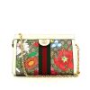 Gucci Ophidia shoulder bag in beige monogram canvas and beige leather - 360 thumbnail