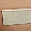 Gucci Ophidia shoulder bag in beige monogram canvas and beige leather - Detail D3 thumbnail
